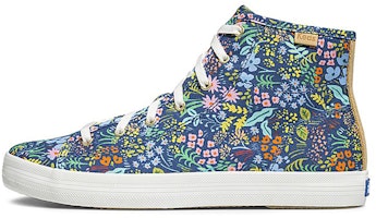 (Women) Keds Rifle Paper Co. x Kickstart Hi 'Meadow Blue' WF61418 (Women) Keds Rifle Paper Co. x Kickstart Hi 'Meadow Blue' WF61418