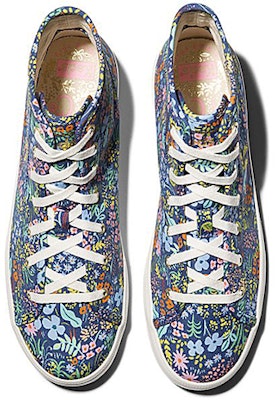(W) Keds Rifle Paper Co. x Kickstart Hi 'Meadow Biru' WF61418 Order (W) Keds Rifle Paper Co. x Kickstart Hi 'Meadow Biru' WF61418