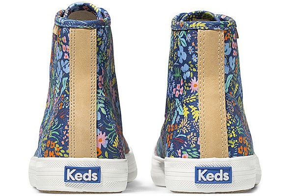 (W) Keds Rifle Paper Co. x Kickstart Hi 'Meadow Biru' WF61418 Lookbook (W) Keds Rifle Paper Co. x Kickstart Hi 'Meadow Biru' WF61418