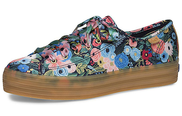 Buy (W) (女性用) Keds Rifle Paper Co. x Triple Kick 'ガーデンパーティー' WF61425 WF61425