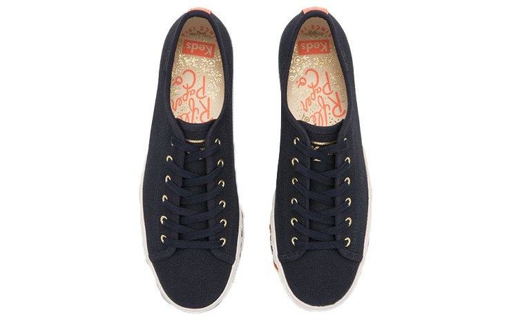 (W) Keds Rifle Paper Co. Triple Kick 'Strawberry Fields Embroidered Black' 圖 2