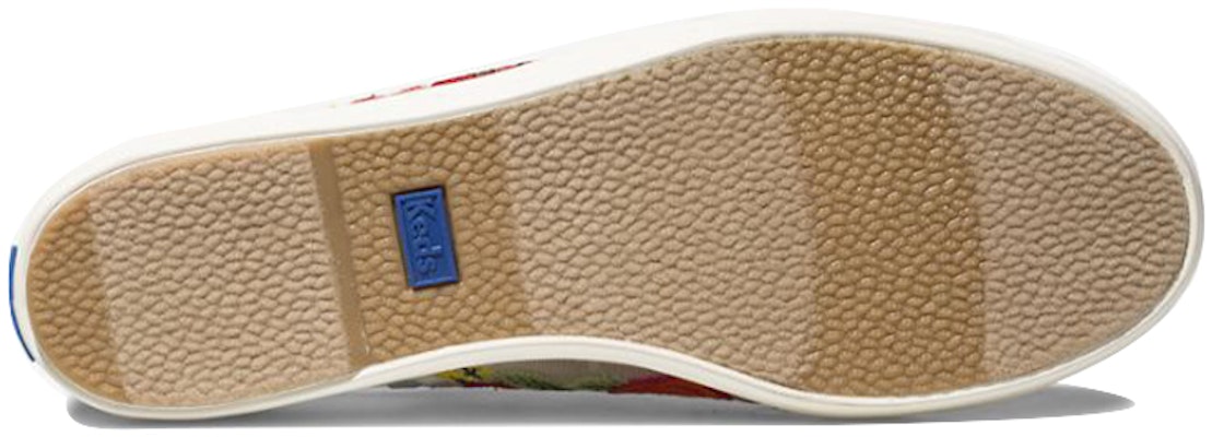 (Women) Keds Rifle Paper Co. x Triple Kick Embroidered Mesh 'Pink White Floral' WF62675 Shop (Women) Keds Rifle Paper Co. x Triple Kick Embroidered Mesh 'Pink White Floral' WF62675