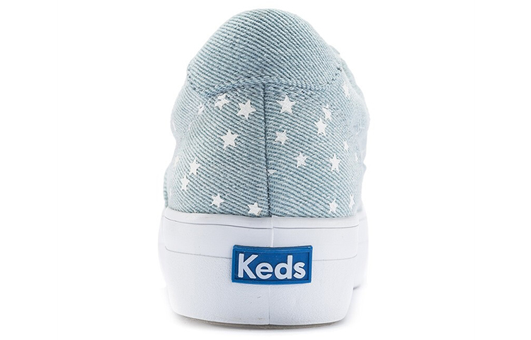 (W) Keds Rise Denim Star 'Blue White Platform' 圖 4