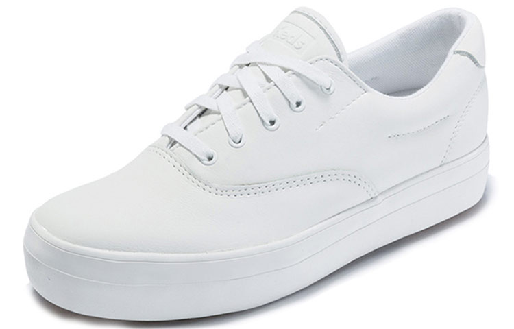 (W) Keds Rise Leather 'White Platform' 圖 2