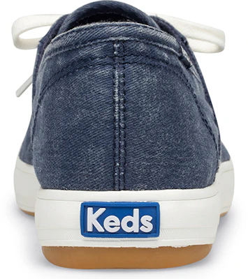 (W) Keds Sandy Washed Twill 'Biru Kasual Vintage' WF60318 Shop (W) Keds Sandy Washed Twill 'Biru Kasual Vintage' WF60318