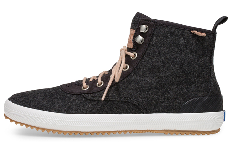 (W) Keds Scout High 'Trendy Black'