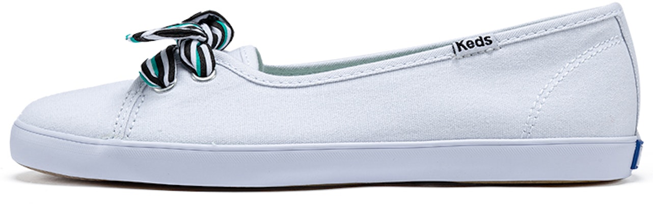(Women) Keds Seaside Slip-On 'White Big Bow' WF65892 Buy (Women) Keds Seaside Slip-On 'White Big Bow' WF65892