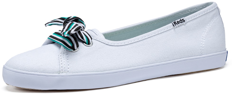 (Women) Keds Seaside Slip-On 'White Big Bow' WF65892 Order (Women) Keds Seaside Slip-On 'White Big Bow' WF65892