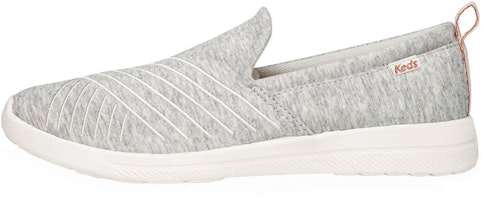 (Women) Keds Studio Hart Jersey Slip-On 'Grey' WF60451 (Women) Keds Studio Hart Jersey Slip-On 'Grey' WF60451