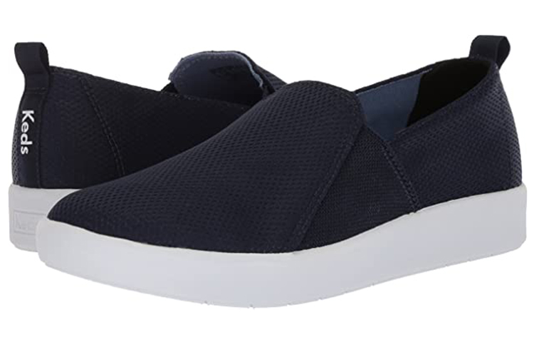 Order (Women) Keds Studio Liv Diamond Mesh Slip-On 'Deep Blue' WF58728