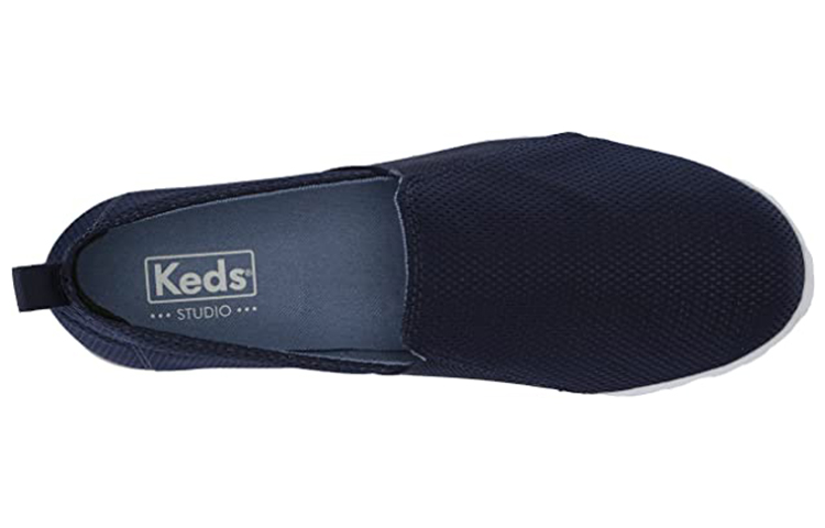 Lookbook (Women) Keds Studio Liv Diamond Mesh Slip-On 'Deep Blue' WF58728