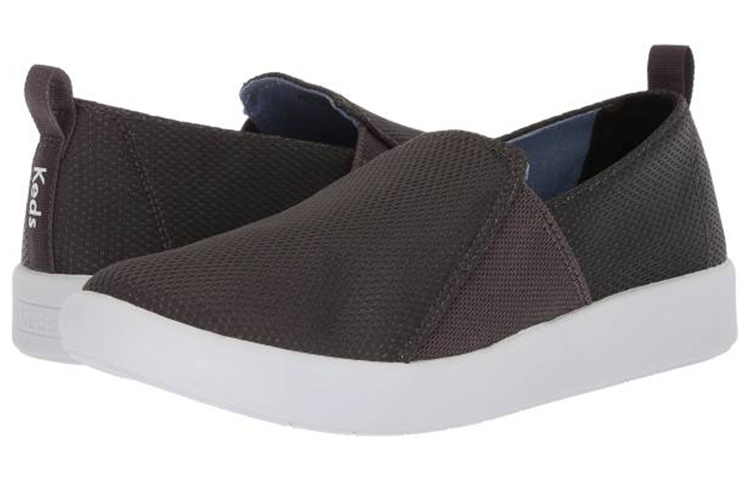 Shop (W) Keds Studio Liv Mesh Diamant Slip-On ''Gris'' WF58727