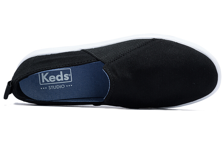 Lookbook (W) Keds Studio Liv Jersey ''Zwarte Platform Canvas'' WF58213