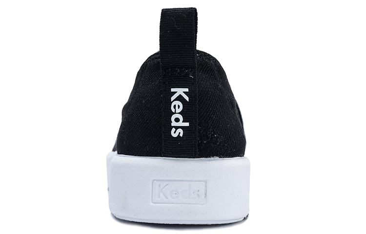 Shop (W) Keds Studio Liv Jersey 'Canvas Hitam Platform' WF58213