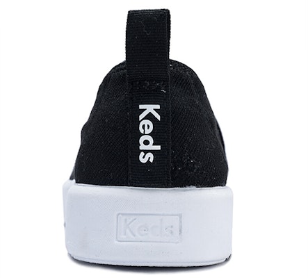 (Women) Keds Studio Liv Jersey 'Black Platform Canvas' WF58213 Shop (Women) Keds Studio Liv Jersey 'Black Platform Canvas' WF58213