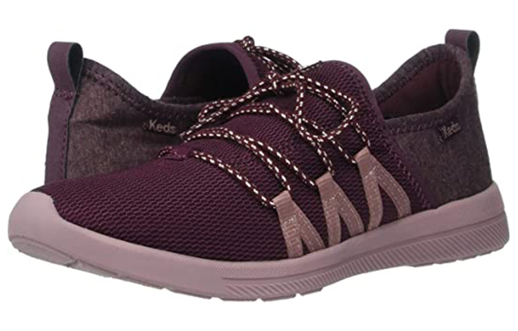 (W) Keds Studio Lively 'Shimmer Mesh Burgundy' 圖 3