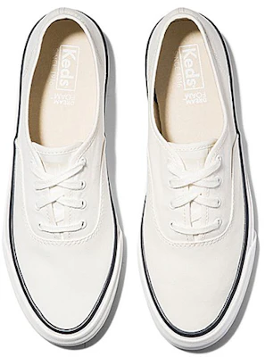 (W) Keds 白色帆布滑板鞋 WF62734 Order (W) Keds 白色帆布滑板鞋 WF62734
