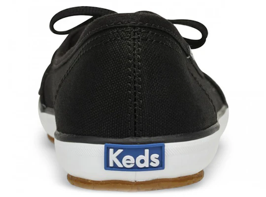 (W) Keds Teacup Twill ''Schwarzer Slip-On'' WF60309 Shop (W) Keds Teacup Twill ''Schwarzer Slip-On'' WF60309