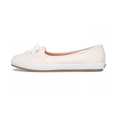 (W) Keds Teacup Twill 'Pink Slip-On'