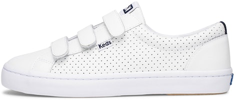 (Women) Keds Tiebreak Perf Leather 'White' WH60067 (Women) Keds Tiebreak Perf Leather 'White' WH60067