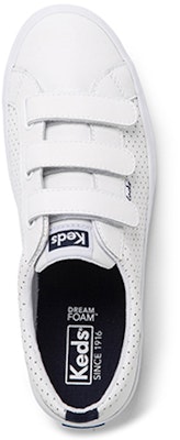 (Women) Keds Tiebreak Perf Leather 'White' WH60067 Lookbook (Women) Keds Tiebreak Perf Leather 'White' WH60067