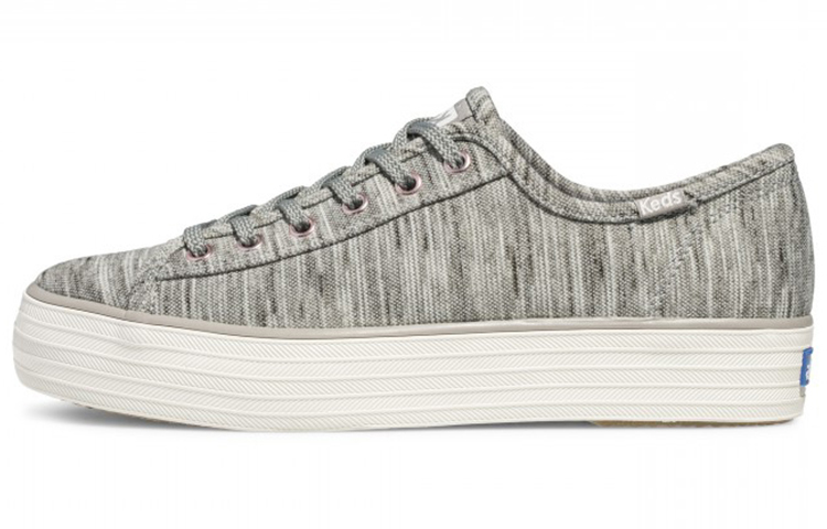 (W) Keds Tpl Kick Heathered 'Thick-Soled Grey'