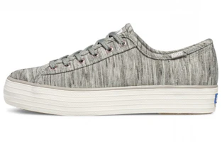 (Women) Keds Tpl Kick Heathered 'Thick-Soled Grey' WF63348 (Women) Keds Tpl Kick Heathered 'Thick-Soled Grey' WF63348