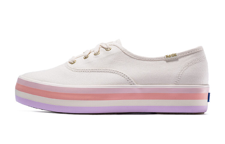 (Women) Keds Triple 'Beige Platform' WF63886