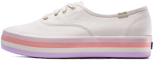 (Women) Keds Triple 'Beige Platform' WF63886 (Women) Keds Triple 'Beige Platform' WF63886