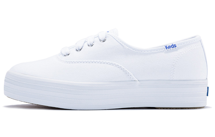 (W) Keds Triple 'Fleece-Lined White'
