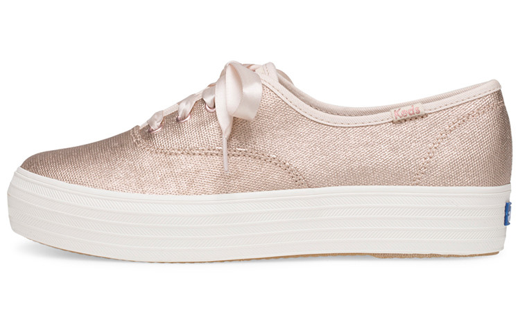 (Women) Keds Triple 'Matte Brushed Metallic Rose Gold' WF58508