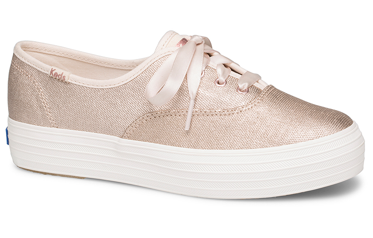 (W) Keds Triple 'Matte Brushed Metallic Rose Gold' 圖 2