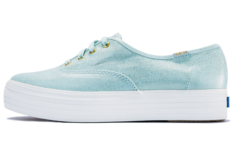 (W) Keds Triple 'Metallic Blue'