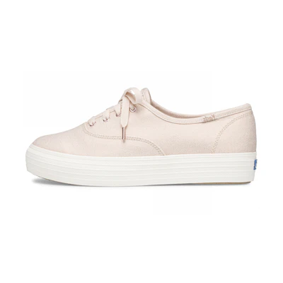 (W) Keds Triple 'Metallic Pink White'