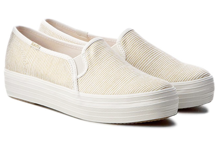 (W) Keds Triple Deck Slip-On 'Yellow Stripe' 圖 3