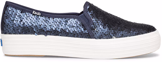 Order Keds Triple Decker 女款藍色一腳蹬