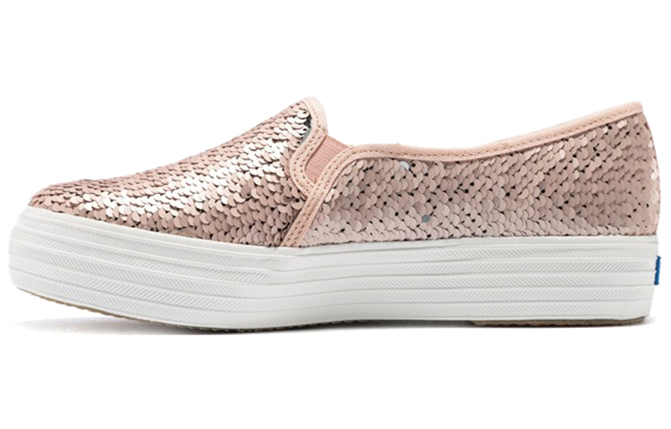 (Women) Keds Triple Decker 'Bright Pink Slip-On' WF60406