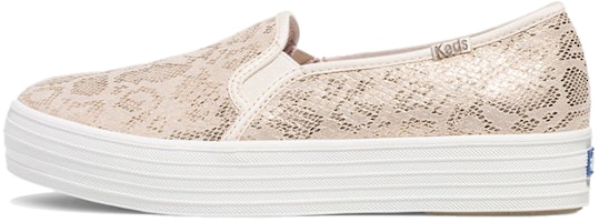 (Women) Keds Triple Decker 'Pink Snake Suede' WH64005 (Women) Keds Triple Decker 'Pink Snake Suede' WH64005