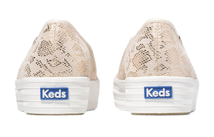 Lookbook (W) Keds Triple Decker 'Ular Merah Jambu Suede' WH64005