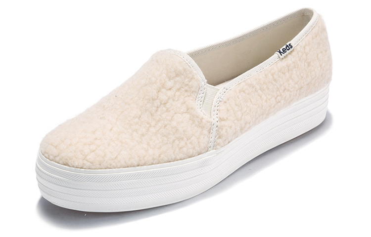 (W) Keds Triple Decker Slip-On 'Milk White' 圖 2
