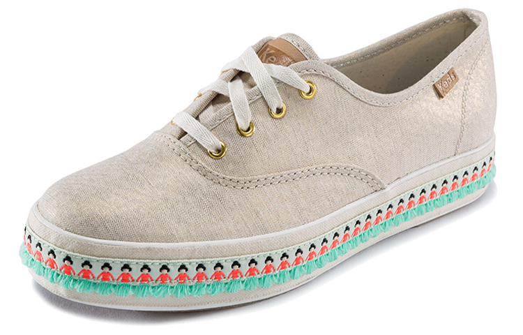 (W) Keds Triple Hula Foxing 'Grey Yellow' 圖 2