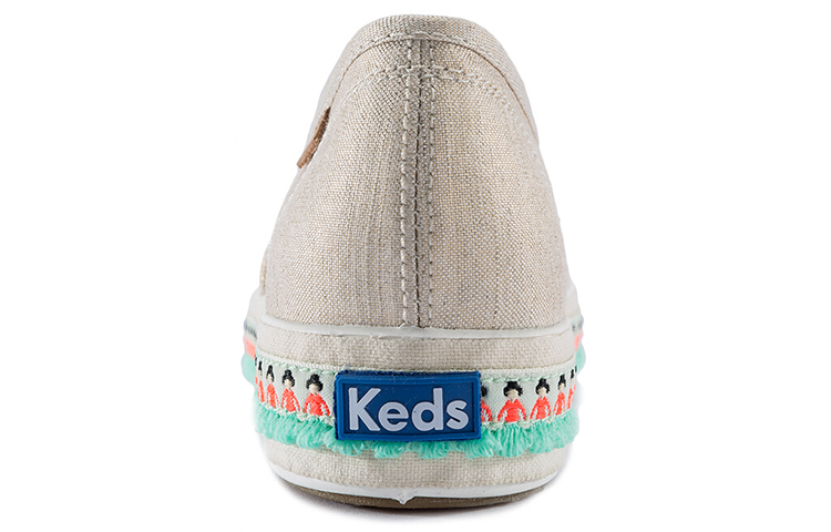 (W) Keds Triple Hula Foxing 'Grey Yellow' 圖 4