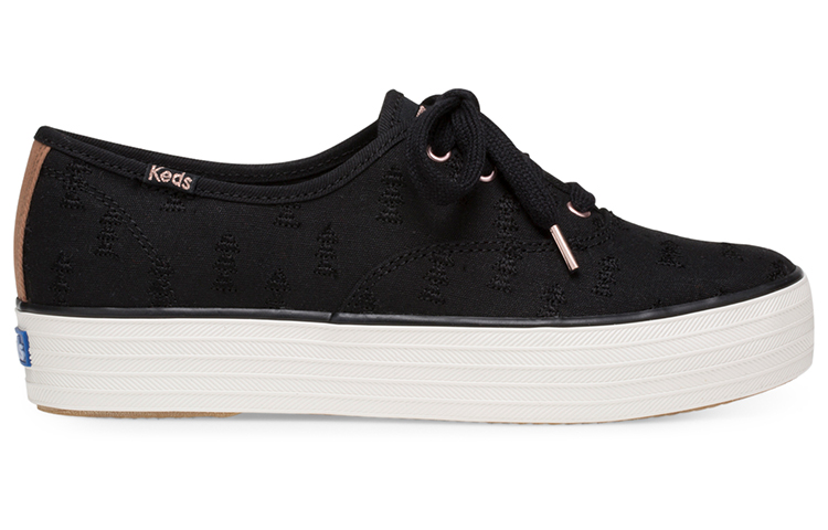(W) Keds Triple Hygge Embroidery 'Black' 圖 2