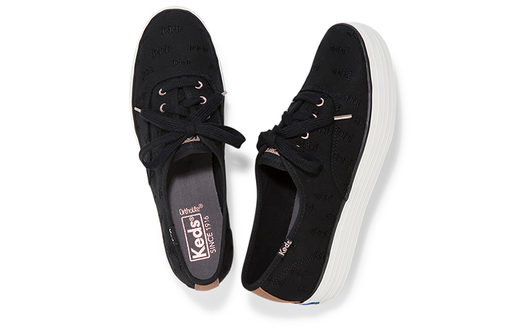 (W) Keds Triple Hygge Embroidery 'Black' 圖 3