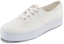 Order (Women) Keds Triple Iridescent 'White Platform Canvas' WF59457