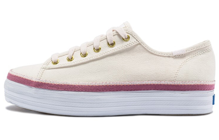 (W) Keds Triple Kick 'Beige Canvas'