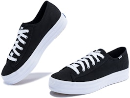 (W) 케즈 트리플 킥 블랙 플랫폼 캔버스 (Keds Triple Kick Black Platform Canvas) WF57309 Lookbook (W) 케즈 트리플 킥 블랙 플랫폼 캔버스 (Keds Triple Kick Black Platform Canvas) WF57309