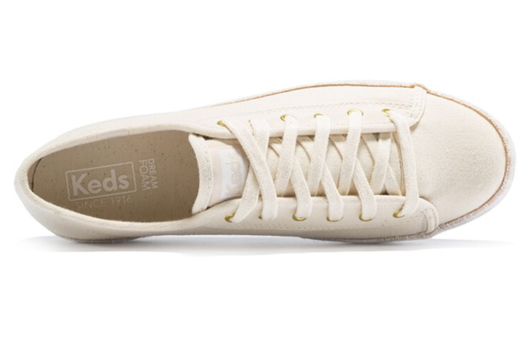 (W) Keds Triple Kick 'Burlap Natural' 圖 4