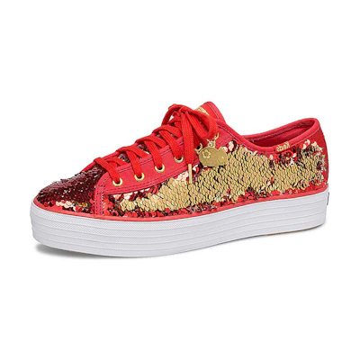 (W) Keds Triple Kick 'CNY Reverse Sequins'