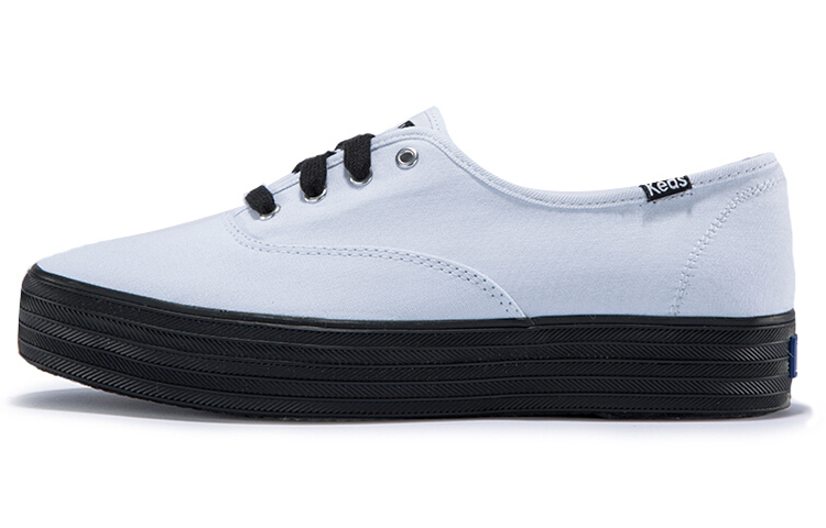 (W) Keds Triple Kick 'Color Block White Black'